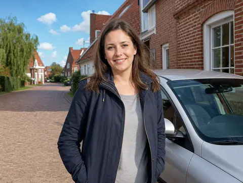 Verkäufer aus Dallgow-Döberitz mit dem verkauften Fahrzeug