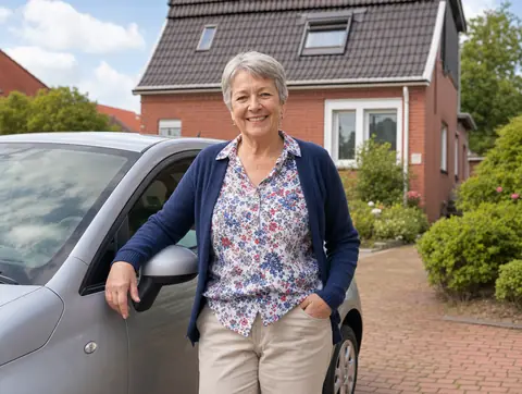 Verkäufer aus Paaren im Glien mit dem verkauften Fahrzeug